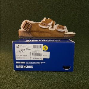 Birkenstock Milano Shearling Sandal Brand new